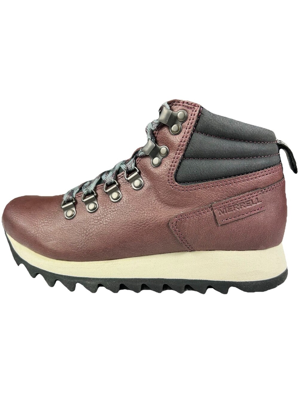 Merrell Womens Alpine Hiker Hiking Boots Size 6 Burgundy Trail Shoes J003772 New